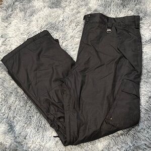 BOULDER GEAR Black Cargo Pants with Utility Design